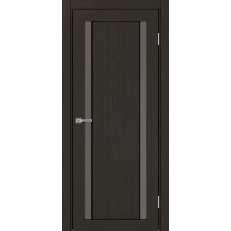 Межкомнатная дверь Турин 522.212 АПС молдинг SB, цвет венге FL, заполнение Бронза матовое, размер 200*80 см.