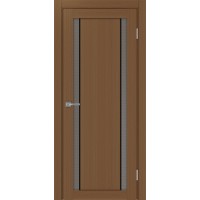 Турин 522АПС.212, цвет Орех NL молдинг алюм.чёрн стекло Пунта бронзовое, размер 80*200 см.