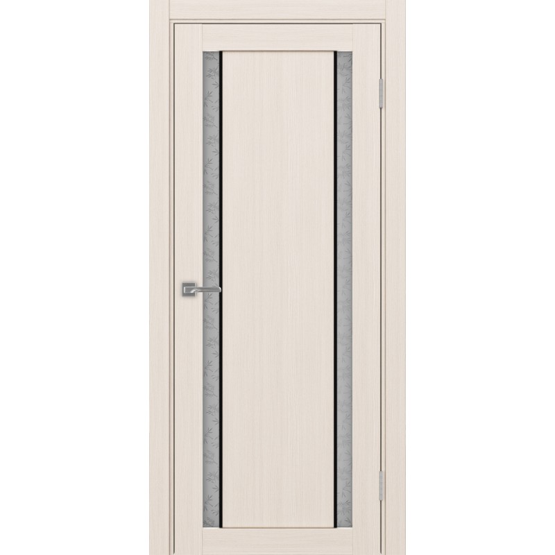 Межкомнатная дверь Турин 522.212 АПС молдинг SB, цвет ясень перламутровый, заполнение Дали бесцветное, размер 200*80 см.