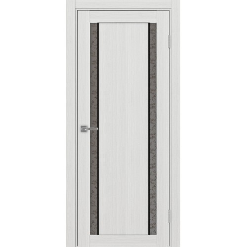 Турин 522АПС.212, цвет Ясень серебристый, молдинг алюм.чёрн стекло Дали бронзовое, размер 80*200 см.