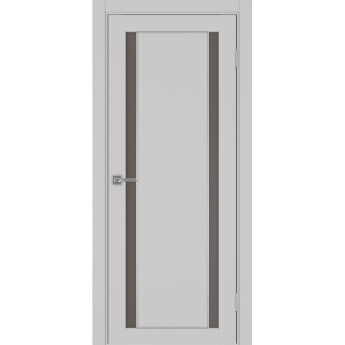 Турин 522АПС.212, цвет Пепельный молдинг алюм.хром стекло Бронза матовое, размер 80*200 см.