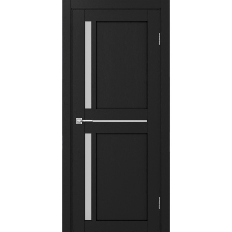 Межкомнатная дверь Турин 523.221, цвет Антрацит стекло Мателюкс, размер 80*200 см.