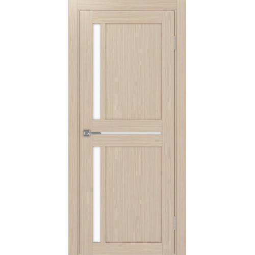 Турин 523.221, цвет Дуб беленый FL стекло LACбелый, размер 80*200 см.