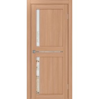 Турин 523.221 АПП молдинг SC, цвет ясень тёмный, Зеркало/Зеркало, размер 80*200 см.