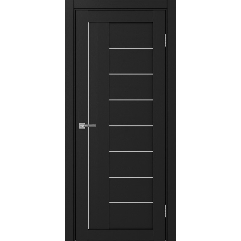 Межкомнатная дверь Турин 524.21, цвет Антрацит стекло Мателюкс, размер 80*200 см.