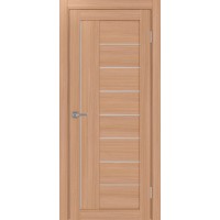 Турин 524.21, цвет ясень тёмный, стекло Мателюкс, размер 80*200 см.