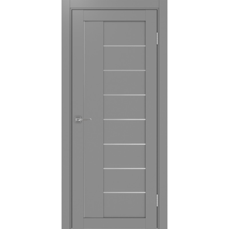 Межкомнатная дверь Турин 524.11 АПП молдинг SC, цвет серый, размер 200*80 см.