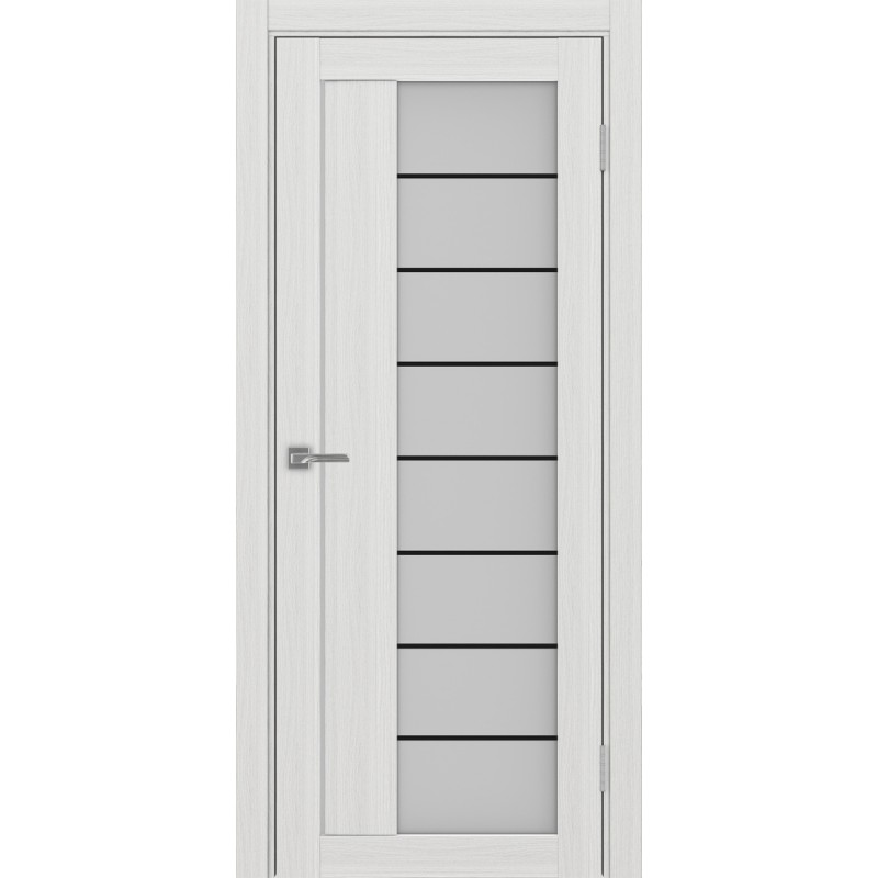 Межкомнатная дверь Турин 524.22 АСС молдинг SB, цвет ясень серебристый, заполнение Мателюкс, размер 200*80 см.