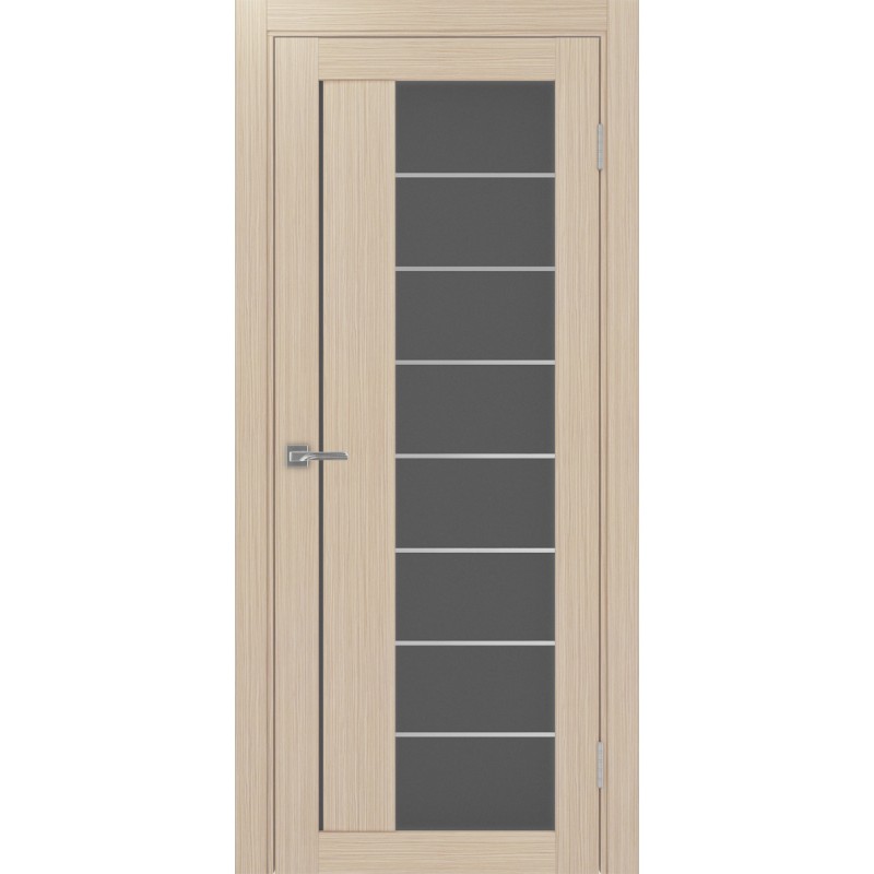 Межкомнатная дверь Турин 524.22 АСС молдинг SC, цвет дуб беленый FL, заполнение Графит матовое, размер 200*80 см.