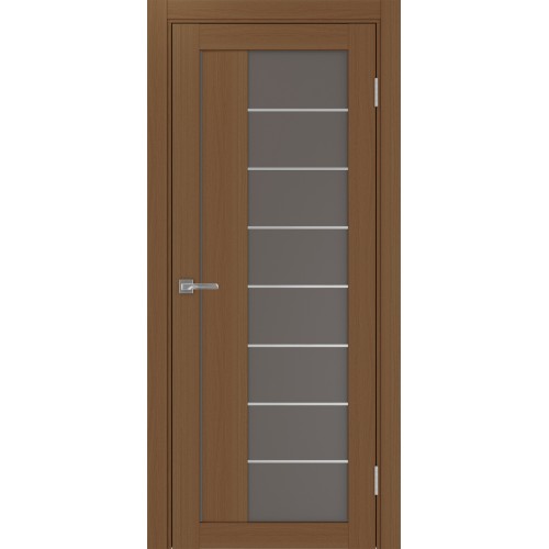 Турин 524.22 АСС молдинг SC, цвет орех NL, заполнение Бронза матовое, размер 200*80 см.