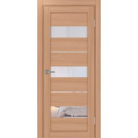 Турин 526.122, цвет ясень тёмный, стекло Прозрачное, размер 30*200 см.