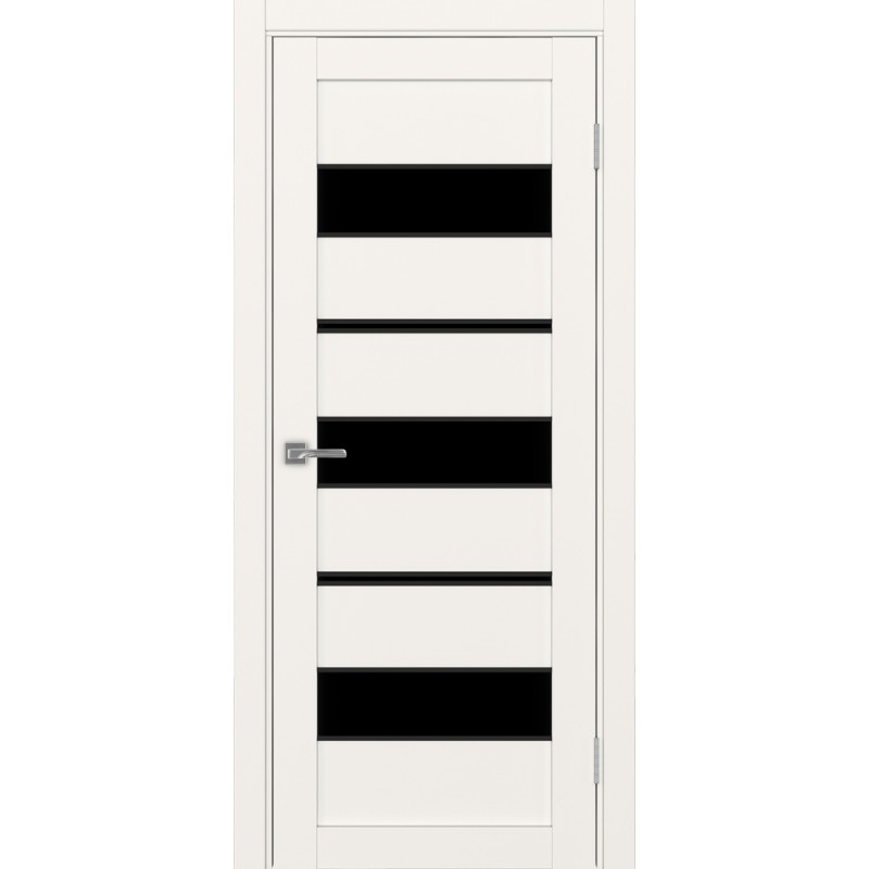 Межкомнатная дверь Турин 526.122 АППmax молдинг SB, цвет, бежевый, заполнение LACчерный, размер 200*80 см.