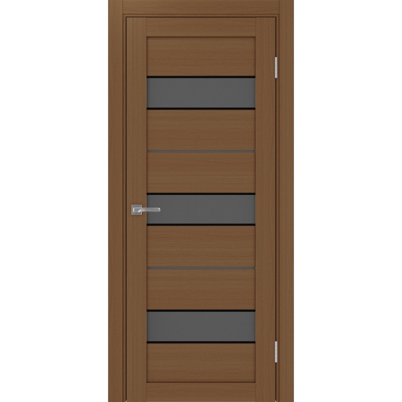 Межкомнатная дверь Турин 526.122 АПС молдинг SB, цвет орех NL, заполнение Графит матовое, размер 200*80 см.