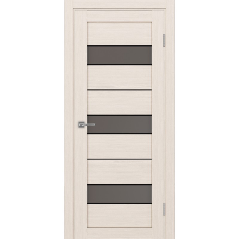 Межкомнатная дверь Турин 526.122 АПС молдинг SB, цвет ясень перламутровый, заполнение Бронза матовое, размер 200*80 см.