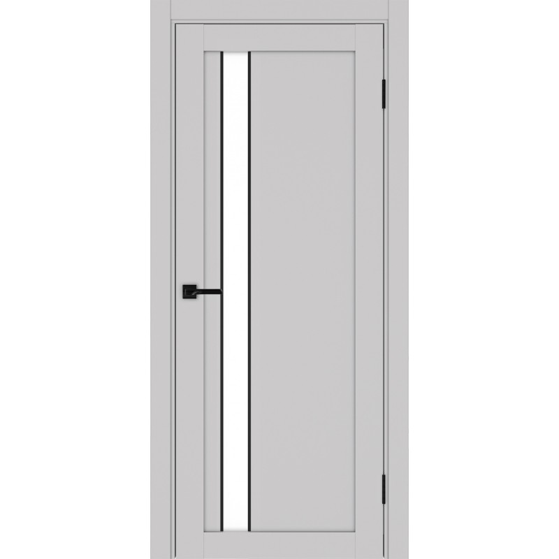 Межкомнатная дверь Турин 528.121 АПП молдинг SB, цвет пепельный, заполнение LACбелый, размер 200*80 см.