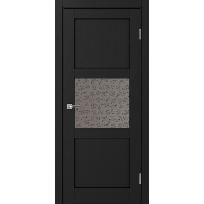 Межкомнатная дверь Турин 530.121, цвет Антрацит стекло Дали бронзовое, размер 80*200 см.