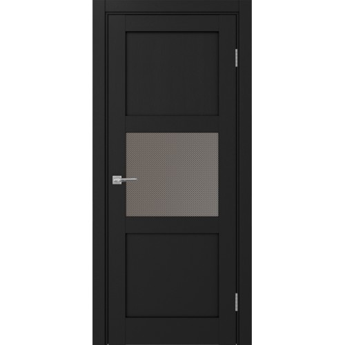 Турин 530.121, цвет Антрацит стекло Пунта бронзовое, размер 80*200 см.