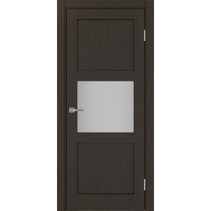 Турин 530.121, цвет венге FL, стекло Пунта бесцветное, размер 80*200 см.