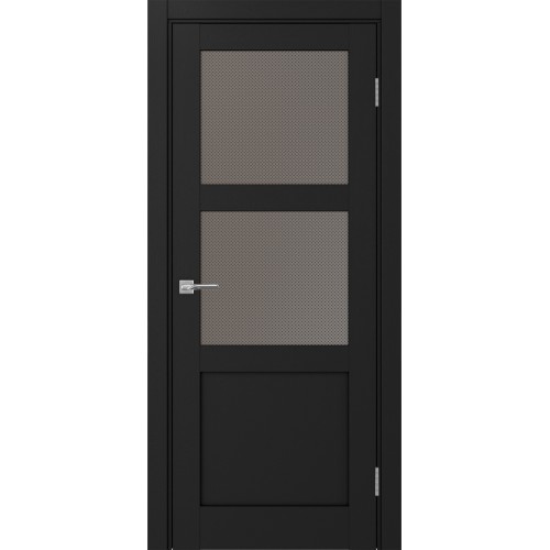 Турин 530.221, цвет Антрацит стекло Пунта бронзовое, размер 80*200 см.