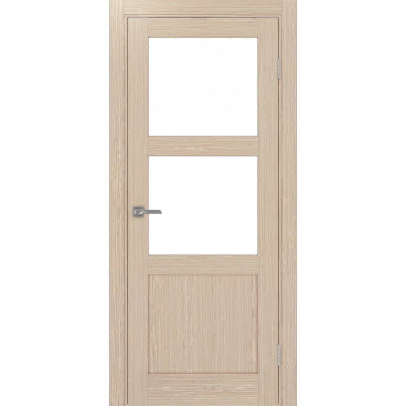 Межкомнатная дверь Турин 530.221, цвет Дуб беленый FL стекло LACбелый, размер 80*200 см.