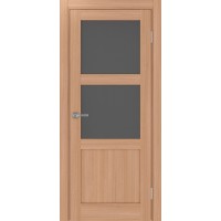 Турин 530.221, цвет ясень тёмный, стекло Графит матовое, размер 80*200 см.