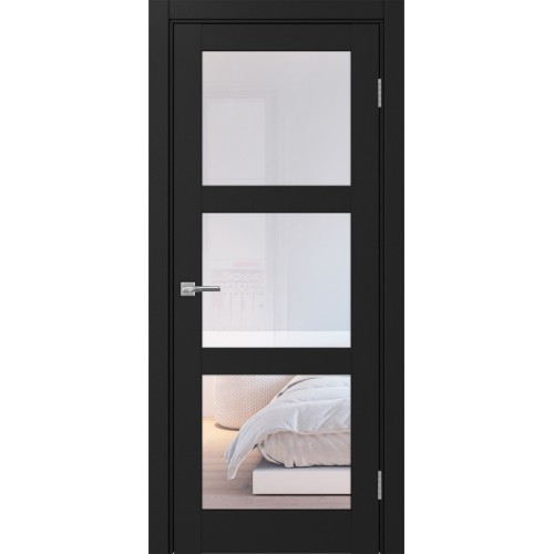 Турин 530.222, цвет Антрацит стекло Прозрачное, размер 80*200 см.