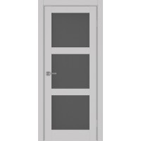 Турин 530.222, цвет пепельный, стекло Графит матовое, размер 80*200 см.
