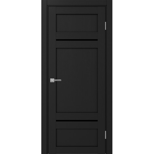 Турин 532.12121, цвет Антрацит стекло LACчерный, размер 80*200 см.