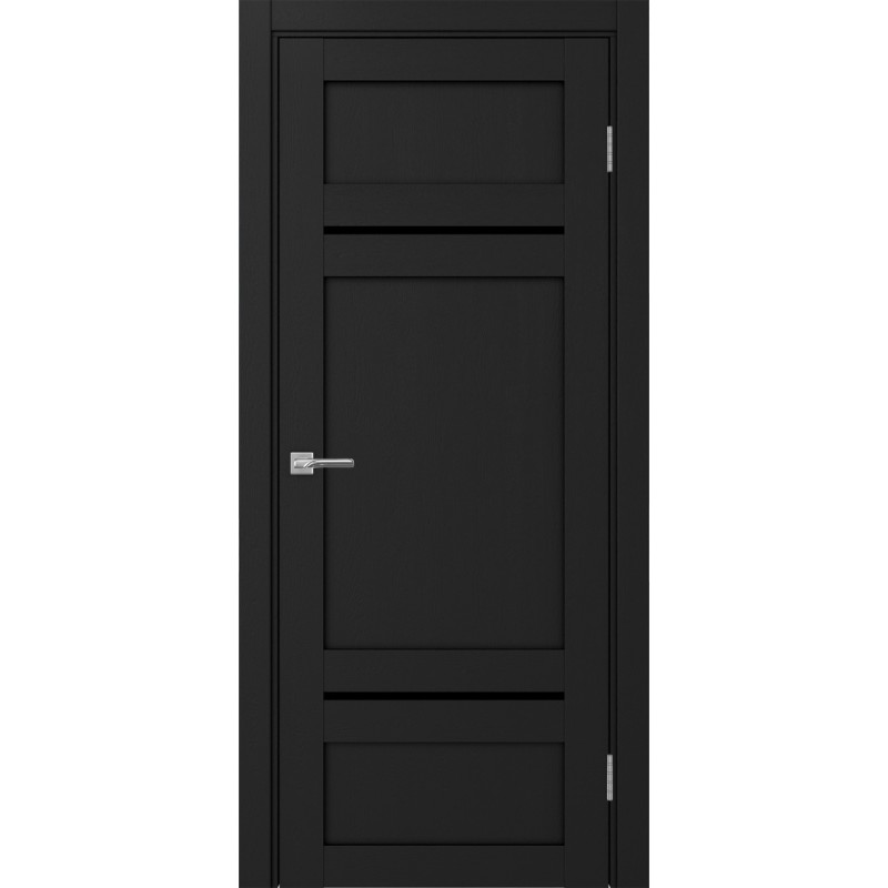 Межкомнатная дверь Турин 532.12121, цвет Антрацит стекло LACчерный, размер 80*200 см.