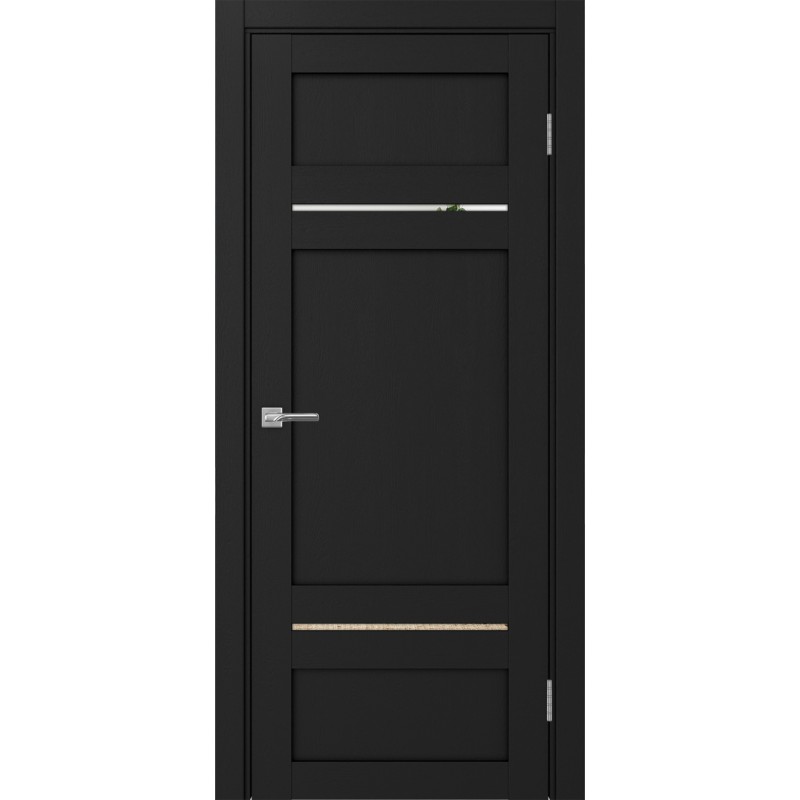 Межкомнатная дверь Турин 532.12121, цвет Антрацит стекло Зеркало/Зеркало, размер 80*200 см.