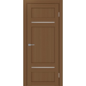 Турин 532.12121, цвет орех NL, стекло Пунта бесцветное, размер 80*200 см.
