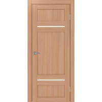 Турин 532.12121, цвет ясень тёмный, стекло LACбелый, размер 80*200 см.