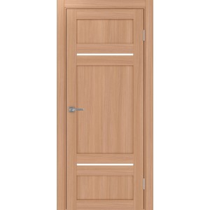 Турин 532.12121, цвет ясень тёмный, стекло LACбелый, размер 80*200 см.
