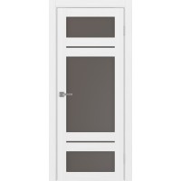 Турин 532.22222, цвет белый лёд, стекло Бронза матовое, размер 30*200 см.