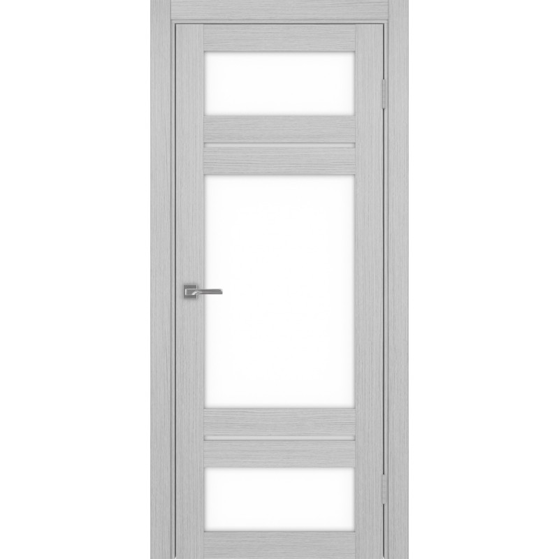 Межкомнатная дверь Турин 532.22222, цвет дуб серый FL, заполнение LACбелый, размер 200*80 см.