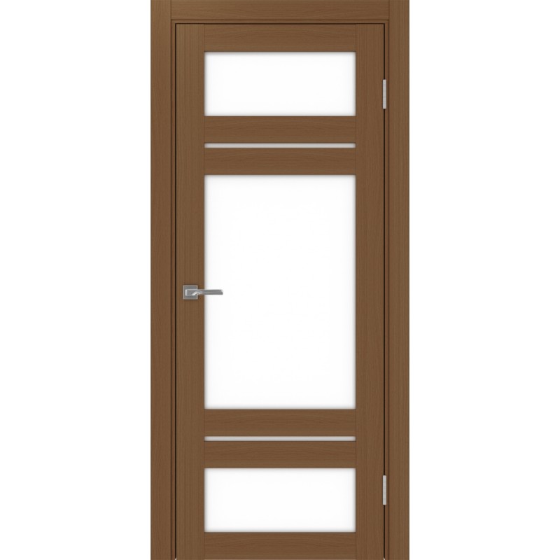 Межкомнатная дверь Турин 532.22222, цвет орех NL, заполнение LACбелый, размер 200*80 см.