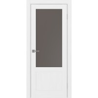 Турин 540ПФ.21, цвет белый лёд, стекло Бронза матовое, размер 80*200 см.