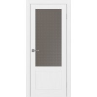 Турин 540ПФ.21, цвет белый лёд, стекло Пунта бронзовое, размер 35*200 см.