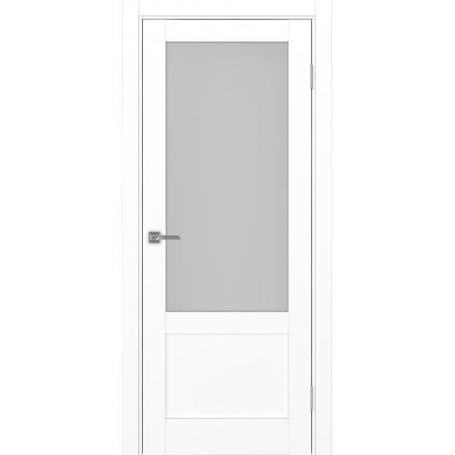 Турин 540ПФ.21, цвет Белый снежный стекло Мателюкс, размер 80*200 см.