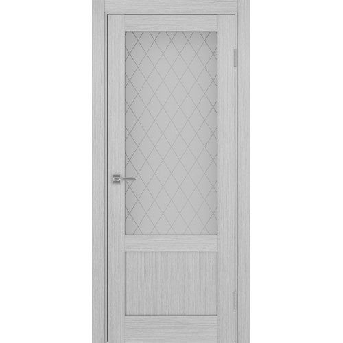 Турин 540ПФ.21, цвет дуб серый FL, заполнение Кристалл бесцветное, размер 200*80 см.