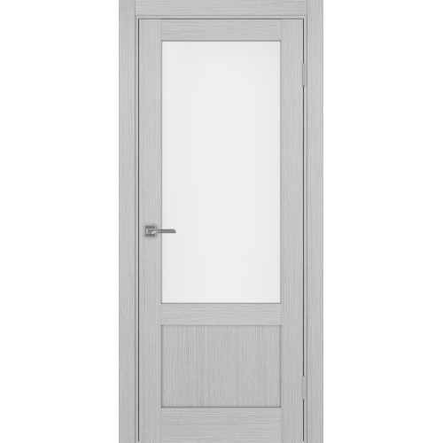 Турин 540ПФ.21, цвет Дуб Серый FL стекло Мателюкс, размер 80*200 см.