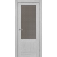 Турин 540ПФ.21, цвет дуб серый FL, стекло Пунта бронзовое, размер 35*200 см.