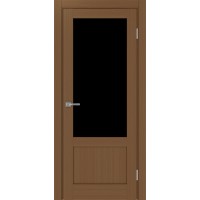 Турин 540ПФ.21, цвет орех NL, заполнение LACчерный, размер 200*80 см.