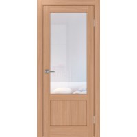 Турин 540ПФ.21, цвет ясень тёмный, стекло Прозрачное, размер 80*200 см.