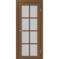 Турин 541.2222, цвет Орех NL стекло Мателюкс, размер 80*200 см.