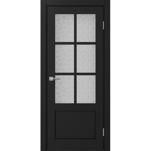 Турин 541ПФ.2221, цвет Антрацит стекло Дали бесцветное, размер 80*200 см.