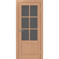 Турин 541ПФ.2221, цвет ясень тёмный, стекло Графит матовое, размер 80*200 см.