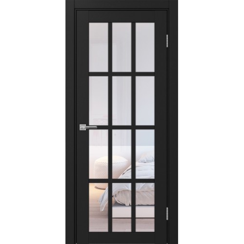 Турин 542.2222, цвет Антрацит стекло Прозрачное, размер 80*200 см.