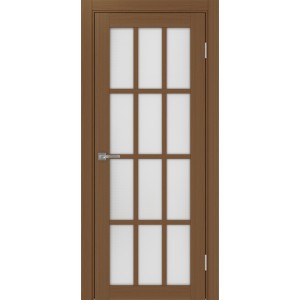Турин 542.2222, цвет орех NL, стекло Кризет бесцветное, размер 60*200 см.
