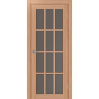 Турин 542.2222, цвет ясень тёмный, стекло Бронза матовое, размер 80*200 см.